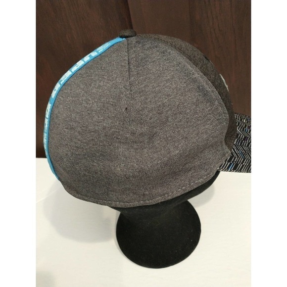 Men's New Era 39THIRTY NFL Super Bowl LII Small/Medium Flex Fit Hat Gray Black - Picture 5 of 6